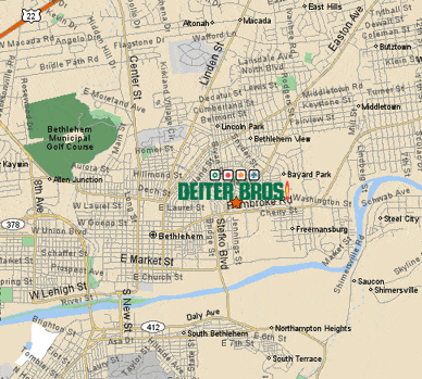 Directions to Deiter Bros.